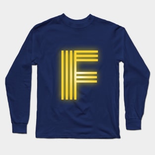 Letter F Letter Art Long Sleeve T-Shirt